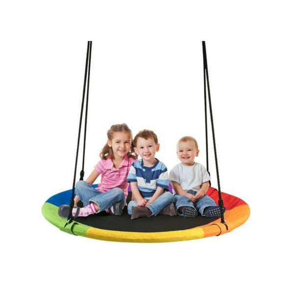 Costway Goplus 40'' Flying Saucer Tree Play Set Swing