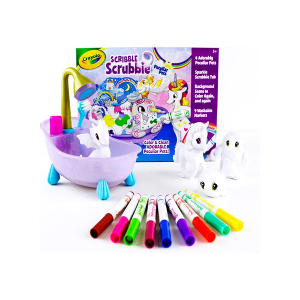 Crayola Scribble Washable Pet Grooming Toy Set