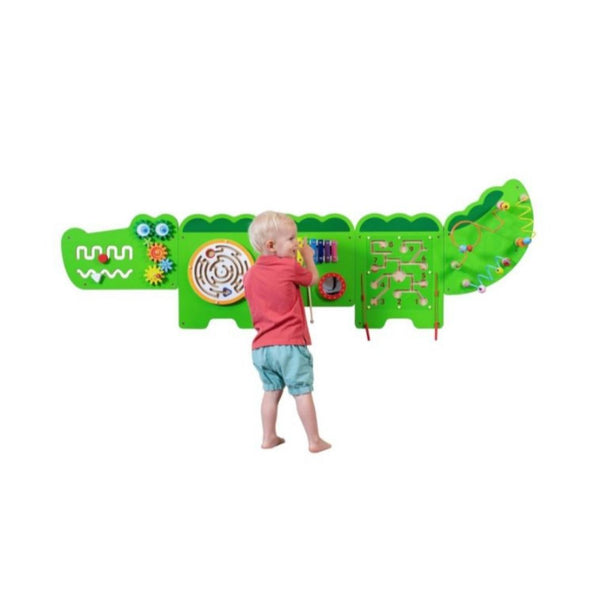 SPARK & WOW Crocodile Activity Busy Board Wall Panels