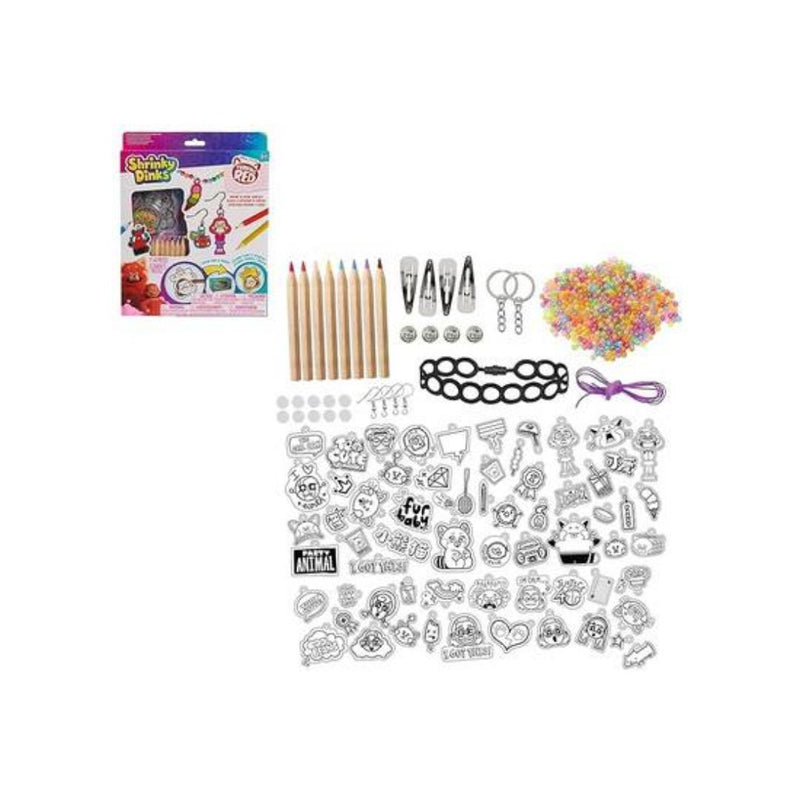 Shrinky Dinks Shrink & Wear 100+ Piece Jewelry Set