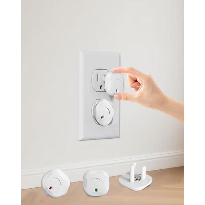 24 Pack Baby Proofing Outlet Plug Covers