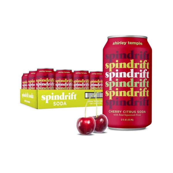 12 Cans of Spindrift Cherry Citrus Soda