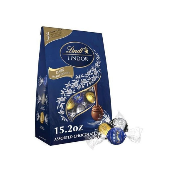 Lindt Lindor Assorted Dark Chocolate Truffles (15.2 oz)