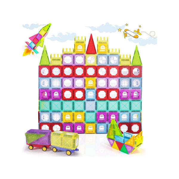 110-Pcs Magnetic Tiles