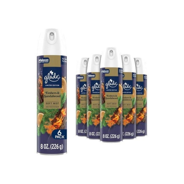 6 Glade Room Spray Air Fresheners