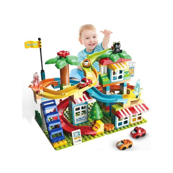 Marble Run Building Blocks STEM Maze Track Set