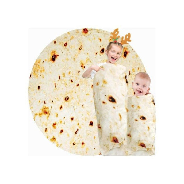 40-Inch Burrito Tortilla Blanket