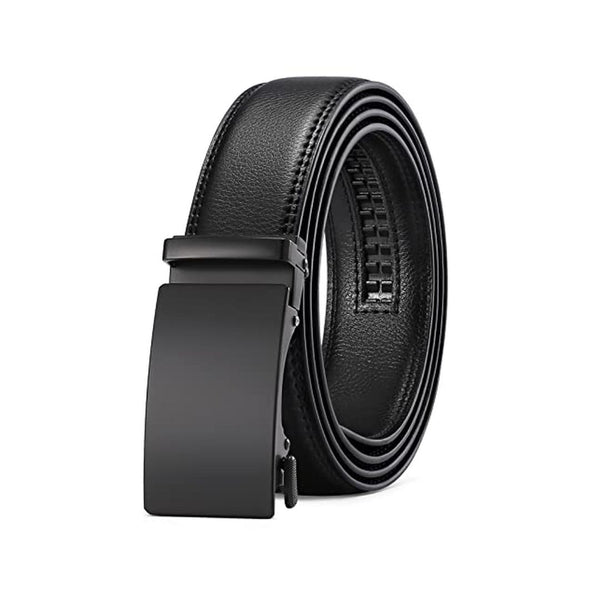 Automatic Ratchet Leather Dress Belt