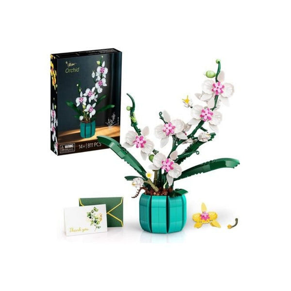811-Piece Orchid Bonsai Building Set