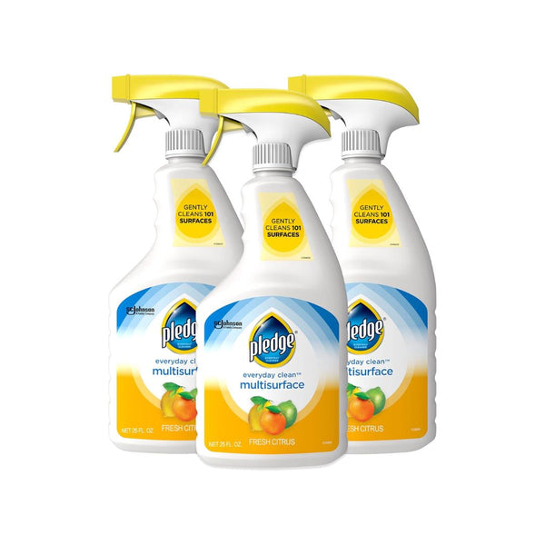 3 Pledge pH-Balanced Multisurface Cleaner Spray