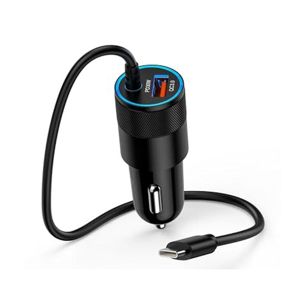 USB-C Fast Car Charger Cigarette Lighter Adapter