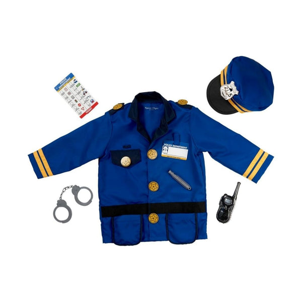 Melissa & Doug Police, Chef, Pirate, or Spy Costume