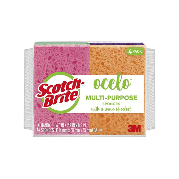 4-Count Scoth Brite ocelo Multi-purpose Sponges