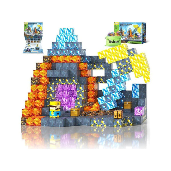 Magnetic Mine World Building Blocks Toy Set
