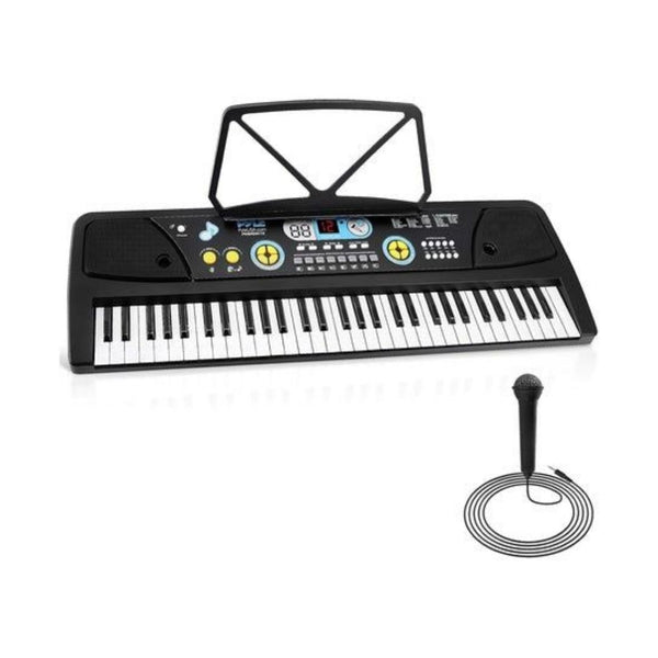 61-Key Pyle Keyboard Piano with Microphone
