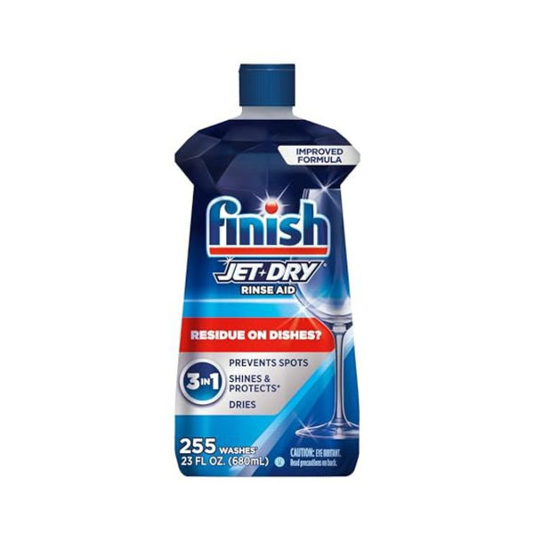 Finish Jet-Dry Dishwasher Rinse Aid 23oz. Bottle
