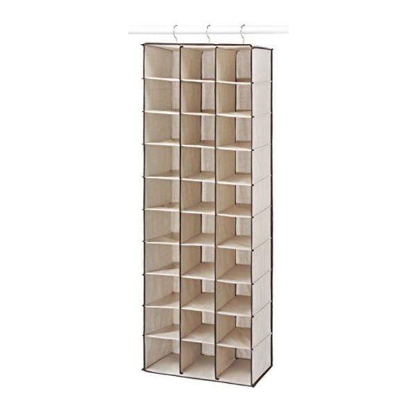 Whitmor Hanging Shoe Shelves 30 Section