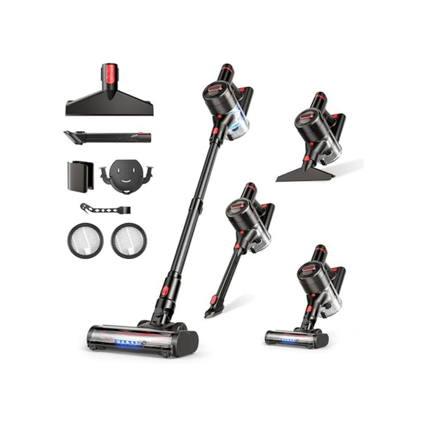 Cordless 450W Stick Vacuum Cleaner with Powerful Suction