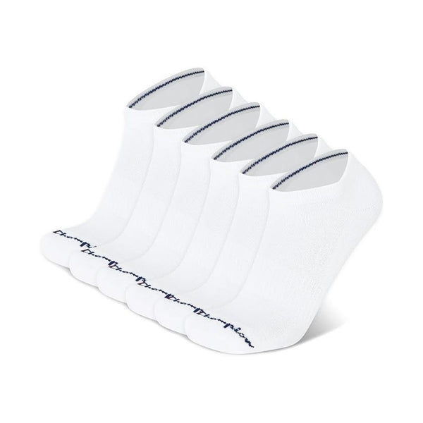 6 Pairs of Champion Men’s Low Cut  Athletic Socks