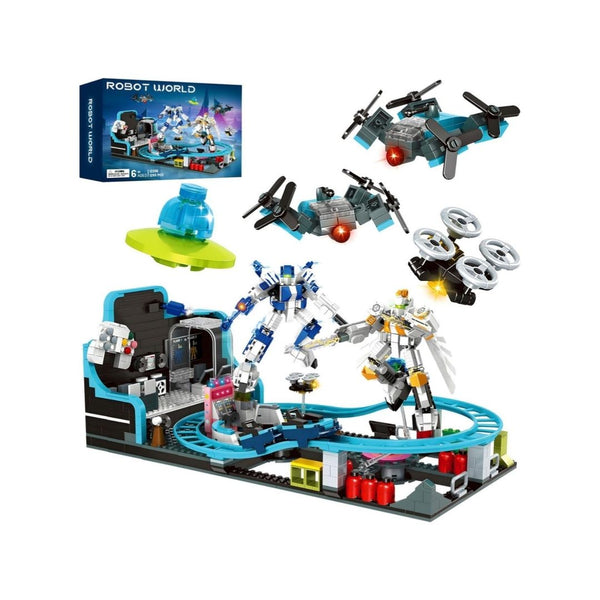 1,293-Pcs Space Roller Coaster Toy