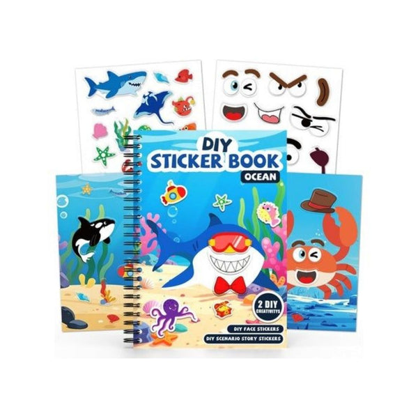 Kids Reusable Sticker Book