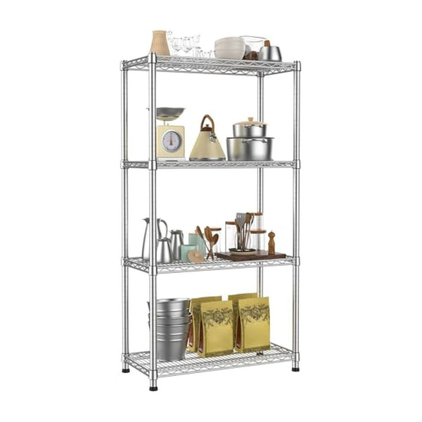 Heavy Duty 4-Tier Adjustable Metal Storage Shelving