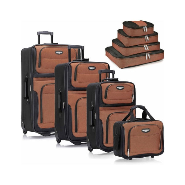 8-Piece Travel Select Amsterdam Softside Expandable Luggage Set