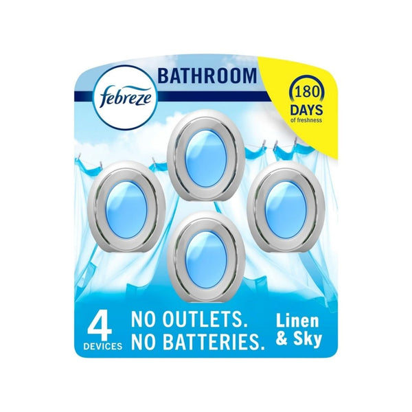 4-Count Febreze Bathroom Air Freshener