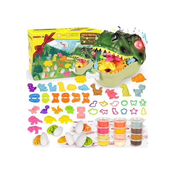 Dinosaur Dough Playset with Music and Lights
