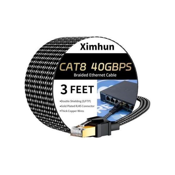 3 Feet Cat 8 Ethernet Cable