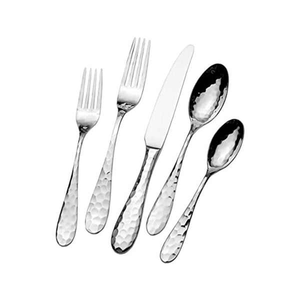 45 Piece Set Of Mikasa Lilah 18/10 Stainless Steel Flatware