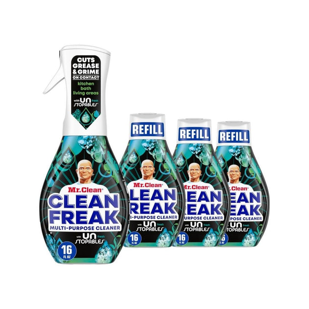 4-Pack Mr. Clean Clean Freak Multi Surface Cleaning Spray – simplexdeals