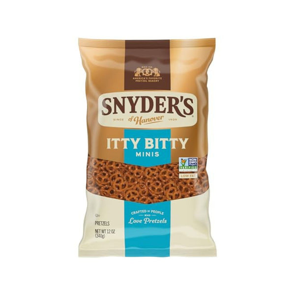 Snyder's Of Hanover Itty Bitty Minis Pretzels 12oz. Bag (OU-D)