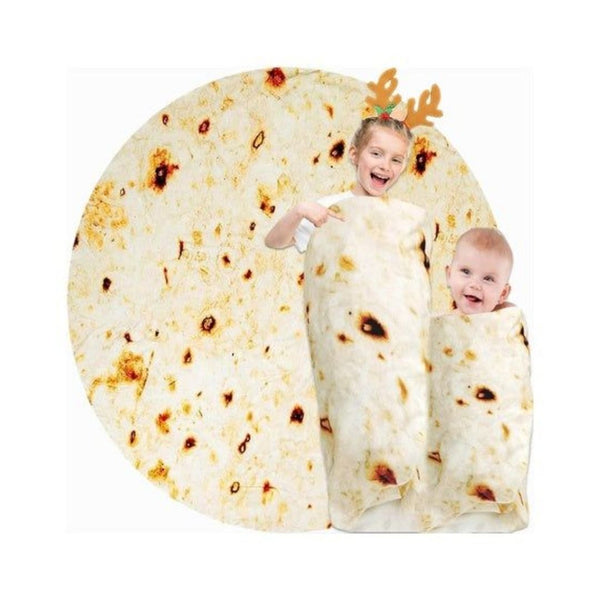 Burrito Tortilla Blanket