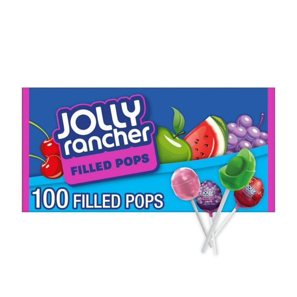 100-Pcs JOLLY RANCHER Filled Pops