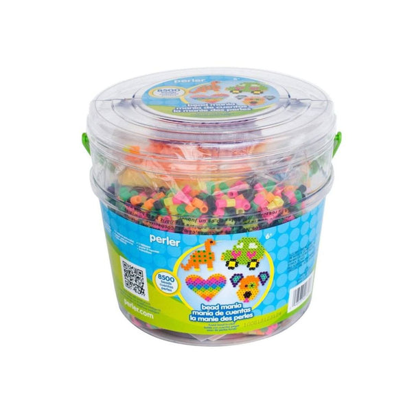 Perler Beads Fuse Bead Activity Bucket, 8500 Beads
