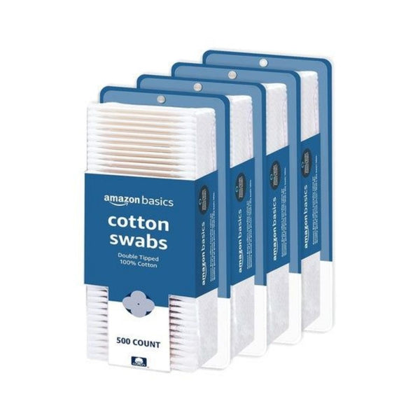 2,000 Amazon Basics Cotton Swabs