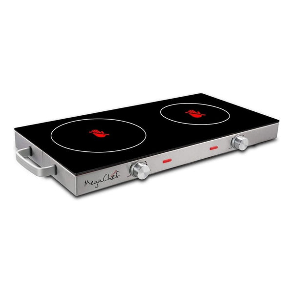 MegaChef Ceramic Infrared Double Cooktop