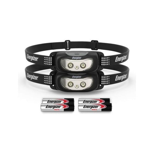 2 Energizer Universal Plus LED Headlamp with Batteries