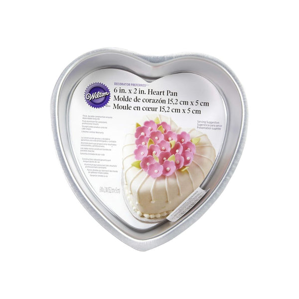 6 x 2-Inch Wilton Decorator Preferred Heart Cake Pan