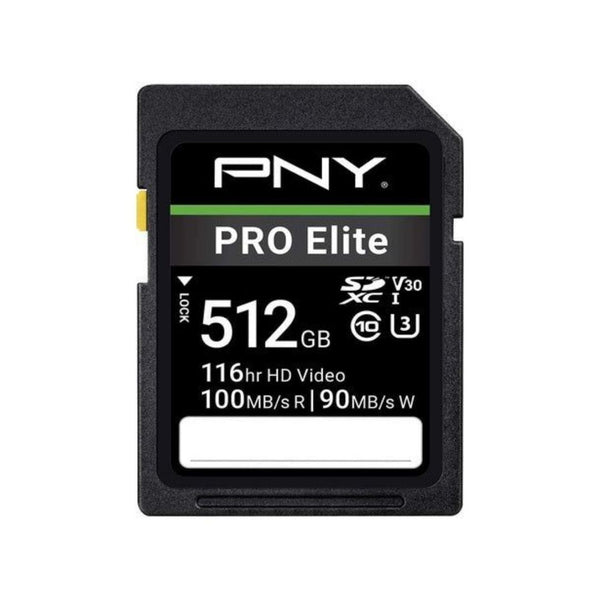 PNY 512GB PRO Elite Class Memory Card