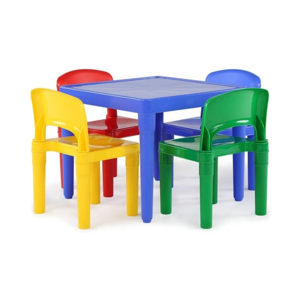 Humble Crew Plastic Activity Table & 4 Chairs