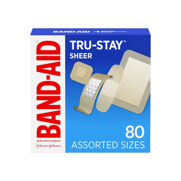 80-Count Band-Aid Adhesive Sterile Bandages