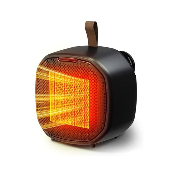 1200W Ceramic Space Heater with Thermostat and Safety