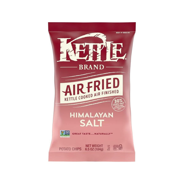 6.5 Oz Bag of Kettle Brand Potato Chips, Himalayan Salt