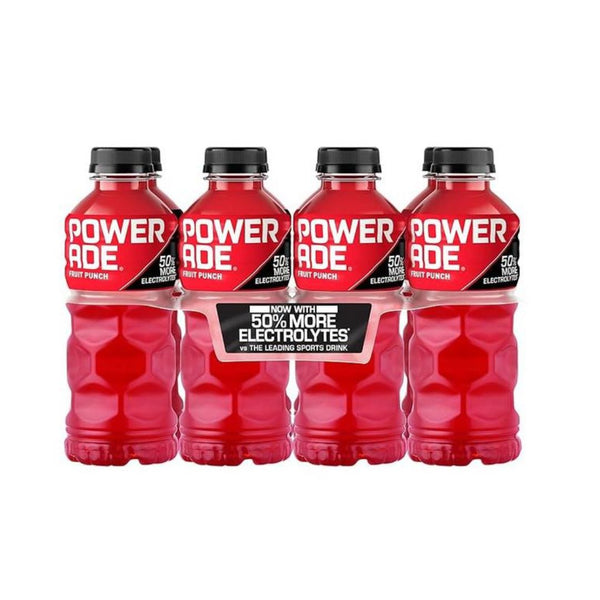 8 Bottles of Powerade Fruit Punch