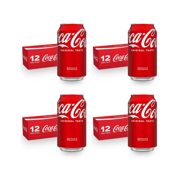 48 Cans of Coca-Cola Soda