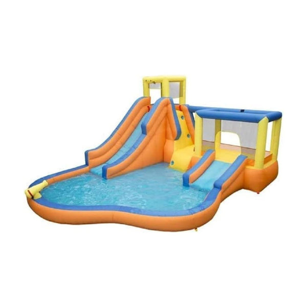 Banzai Inflatable Slide ‘N Bounce Spash Park Water Park