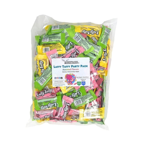 3 Pounds Bulk Laffy Taffy Party Pack, Assorted Flavors
