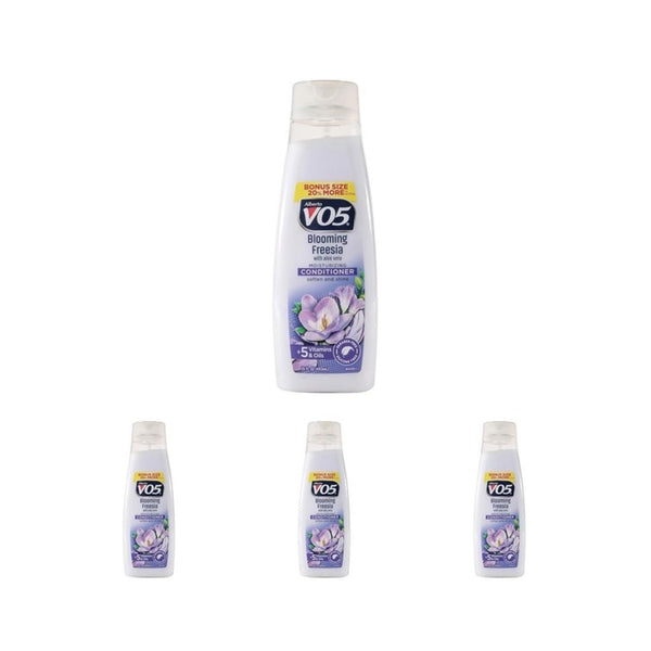 Pack of 4 Alberto VO5 Blooming Freesia Revitalizing Conditioner